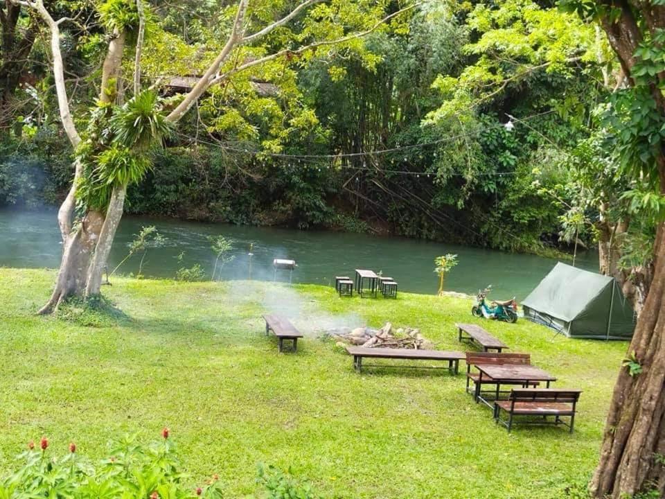 Khaosok Monkeys & River Camps Khao Sok National Park Ngoại thất bức ảnh